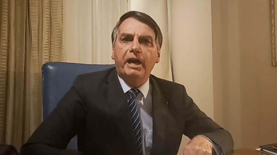Presidente Jair Bolsonaro se defendeu de acusações sobre o caso Marielle através de suas redes sociais - Reprodução