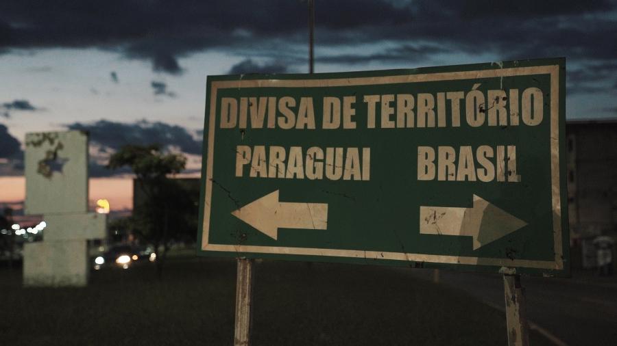Fronteira entre Pedro Juan Caballero e Ponta Porã - Reprodução/MOV