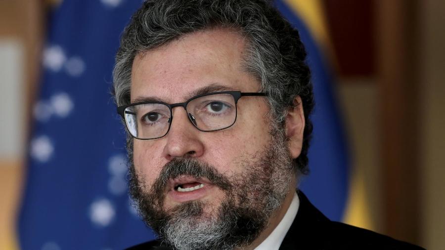 Ministro das Relações Exteriores, Ernesto Araújo - WALLACE MARTINS/FUTURA PRESS/ESTADÃO CONTEÚDO