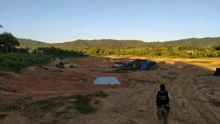 Fiscalização em fazenda no Pará: ao contrário de outras atividades, auditores não costumam receber denúncias de trabalho escravo em garimpos - MPT/Divulgação - MPT/Divulgação