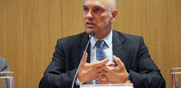 O ministro Alexandre de Moraes
