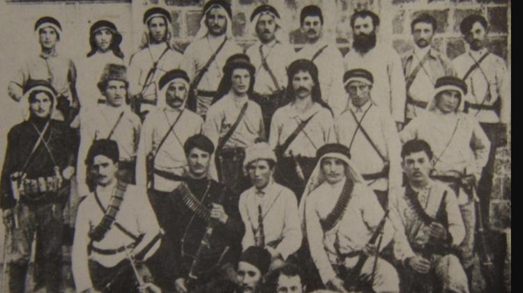 Membros do Hashomer em 1909 Membros do Hashomer em 1909