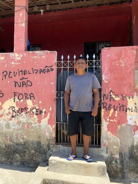  Valdemir Alves dos Santos, 51, comerciante, mora em área próxima à mina que corre risco de colapso em Maceió