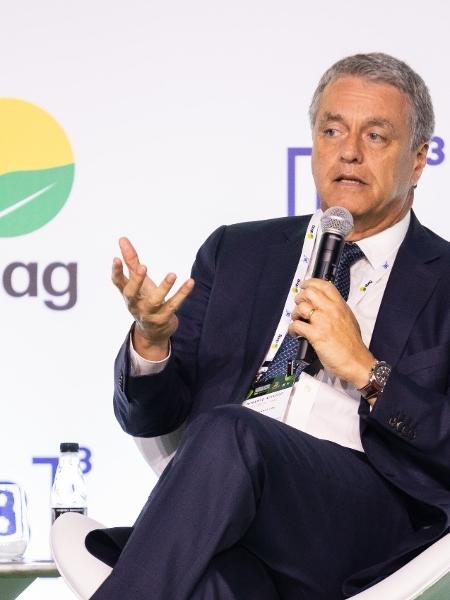 Roberto Azevêdo, ex-diretor-geral da OMC, em evento da Abag na B3