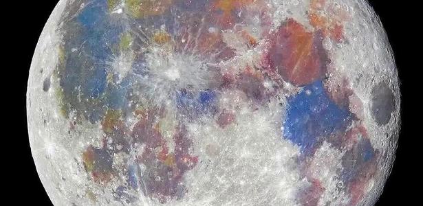 A Lua é colorida? Por que estão circulando imagens do nosso satélite assim?
