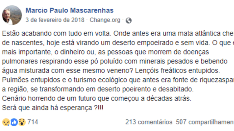 Reprodução/Facebook