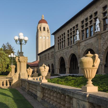 Vista da Universidade Stanford, em Palo Alto, Califórnia - Getty Images