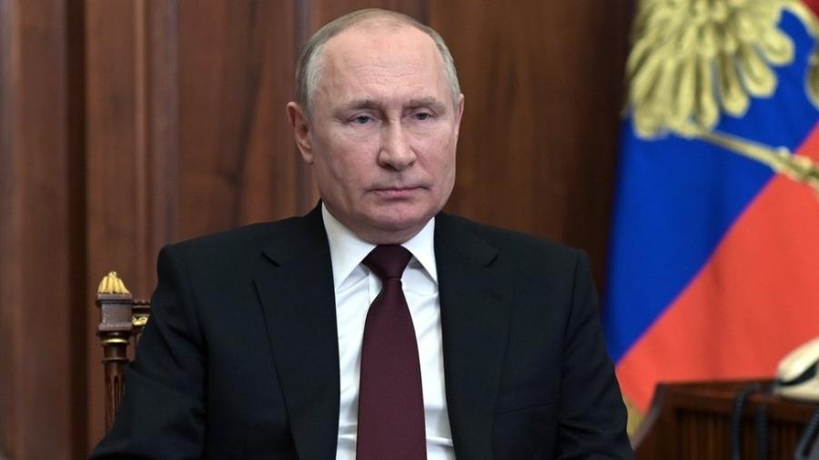 Vladimir Putin afirmou querer "desnazificar" a Ucrânia - EPA
