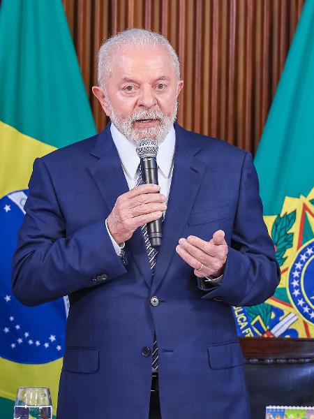 Lula em discurso