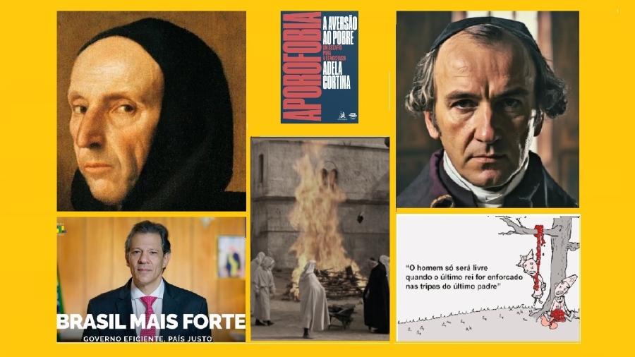 Savonarola, o tenebroso; o livro "Aporofobia"; Jean Meslier, o irônico; Haddad, o alvo dos savonarolas; a fogueira das vaidades e a máxima de Meslier, que adaptei às elites brasileiras