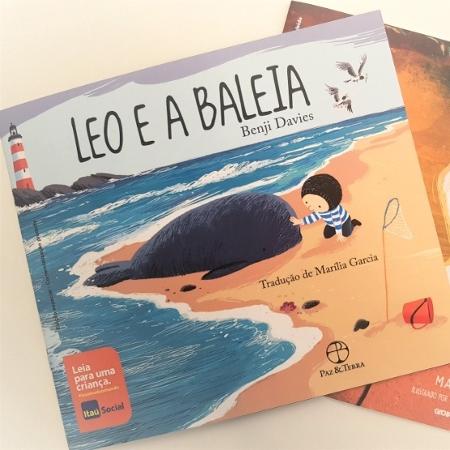 "Leo e a Baleia" e "O Tupi que Você Fala" são os livros que serão doados em iniciativa do Itaú - Divulgação