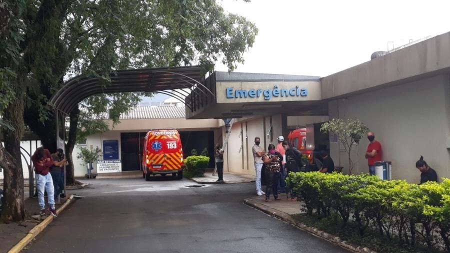Entrada do Hospital Regional do Oeste (HRO), em Chapecó (SC), onde vídeos não foram gravados pelo prefeito - Hygino Vasconcellos/UOL 