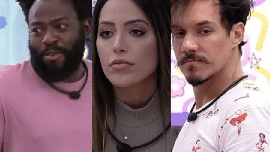 BBB 22: Laís, Douglas e Eliezer compõem o nono paredão - Reprodução/Globoplay