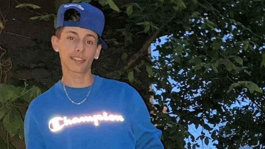Eric Lima, 18, foi ferido gravemente no tiroteio e está internado, em coma, em um hospital - Reprodução/Redes Sociais