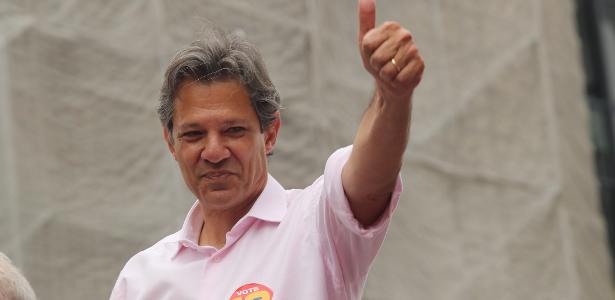 Fernando Haddad, cotado como futuro ministro da Fazenda