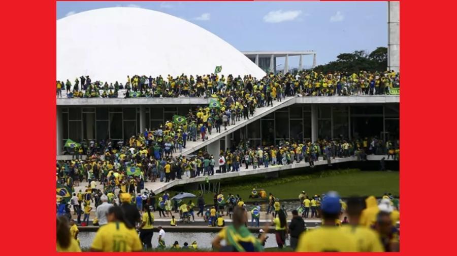 Golpistas no Congresso: será mesmo que metade dos que foram presos tentando um golpe se encaixava nos critérios do Auxílio Emergencial? - Marcelo Camargo/Agência Brasil