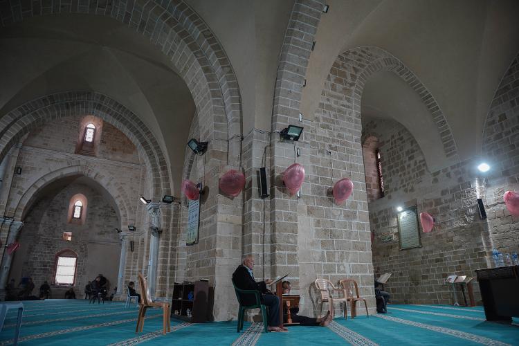 A Grande Mesquita de Gaza em foto de março de 2023