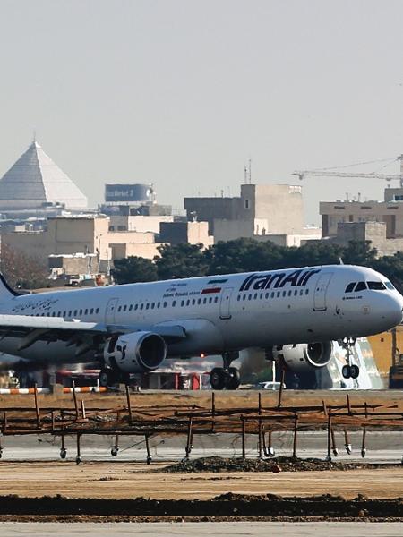 Aeroporto de Tehran-Imam Khomeini, em Teerã 