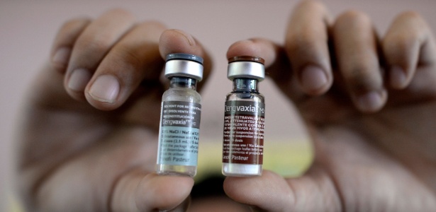Estudos indicam que a vacina aumenta o risco de dengue severa quando aplicadas em pessoas que nunca tiveram a doença - Noel Celis/AFP