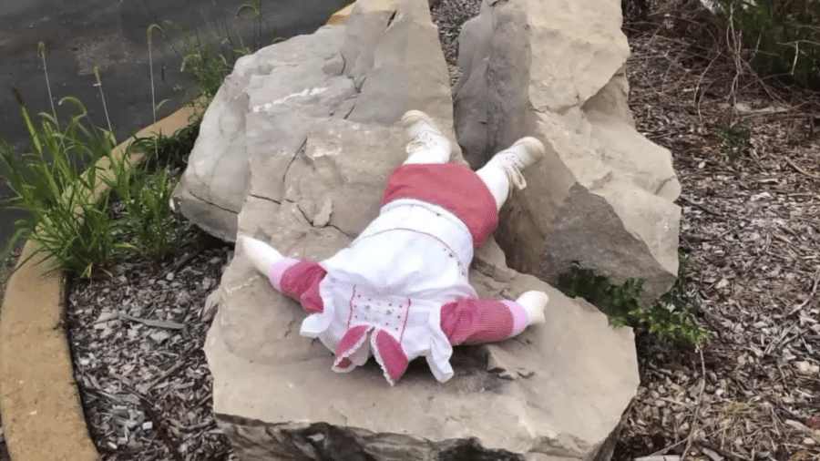 Bonecas assustadoras apareceram no condado de Jefferson, no Missouri (EUA) - Reprodução de vídeo/FOX 2