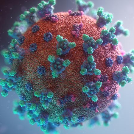 Ilustração do vírus covid-19 - Fusion Medical Animation/ Unsplash