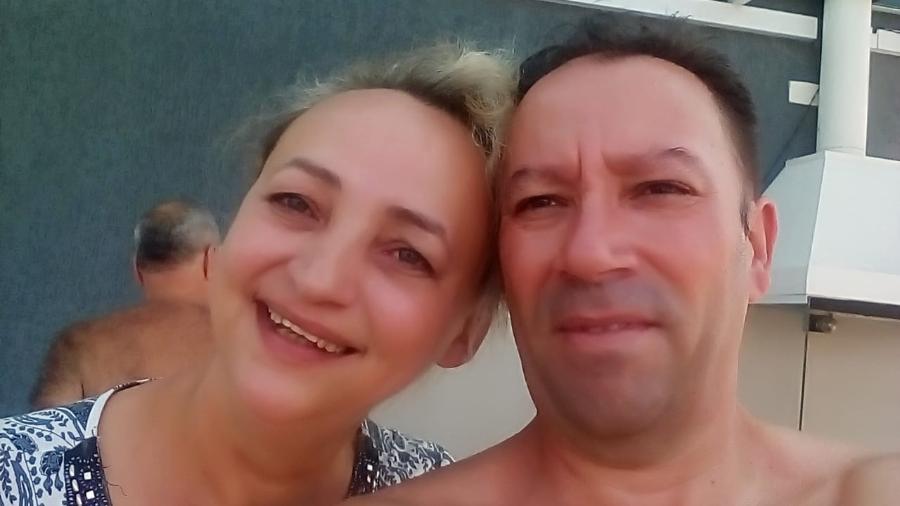 Rilavia Soares, de 53 anos, e o marido, Enivaldo Braz, 50, queriam abrir um hostel - Arquivo Pessoal