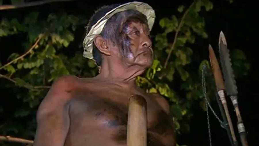 Amoim Aruká Juma, último homem indígena da etnia Juma, morre em Rondônia - Reprodução/Rede Amazônica