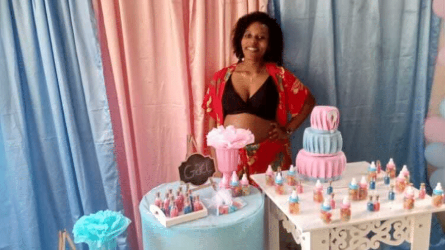 Gestante Vitória Lopes Pena foi baleada durante um chá de bebê no RJ - Arquivo Pessoal