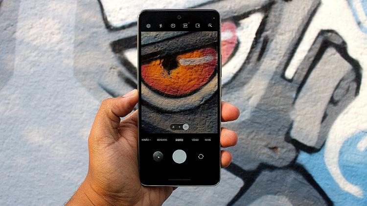 Interface de câmera do Galaxy A53 5G - Guilherme Tagiaroli/Tilt - Guilherme Tagiaroli/Tilt