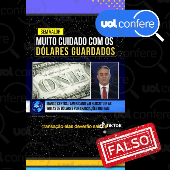 Estados Unidos não vão acabar com cédulas de dólar - 13/04/2023 - UOL  Notícias