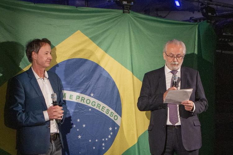 Embaixador Brasileiro na Alemanha, Roberto Jaguaribe, participou da inauguração da seção dedicada ao Rio de Janeiro do museu de miniaturas 