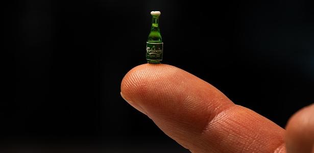 Para estimular consumo com moderação, marca lança 'menor cerveja do mundo'