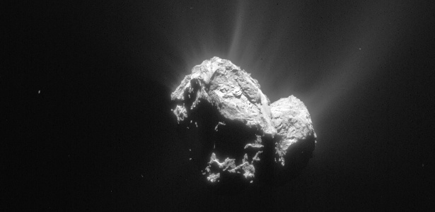 A descoberta pode forçar uma reconsideração sobre o que se sabia até agora sobre a formação do Sistema Solar - ESA/Rosetta/Navcam