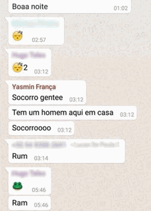 Adolescente pede socorro via WhatsApp e é encontrada morta 