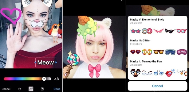 Telegram permite criar GIFs e adicionar máscaras nas fotos - Divulgação
