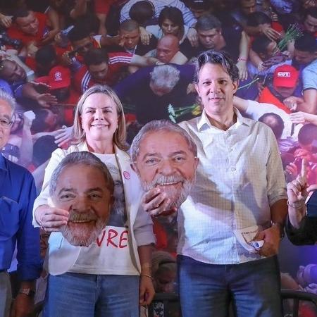 10.dez.2018 - Ato público do PT. O presidente Luiz Inácio Lula da Silva sempre esteve por trás de todos os movimentos do partido - Ricardo Stuckert/Divulgação