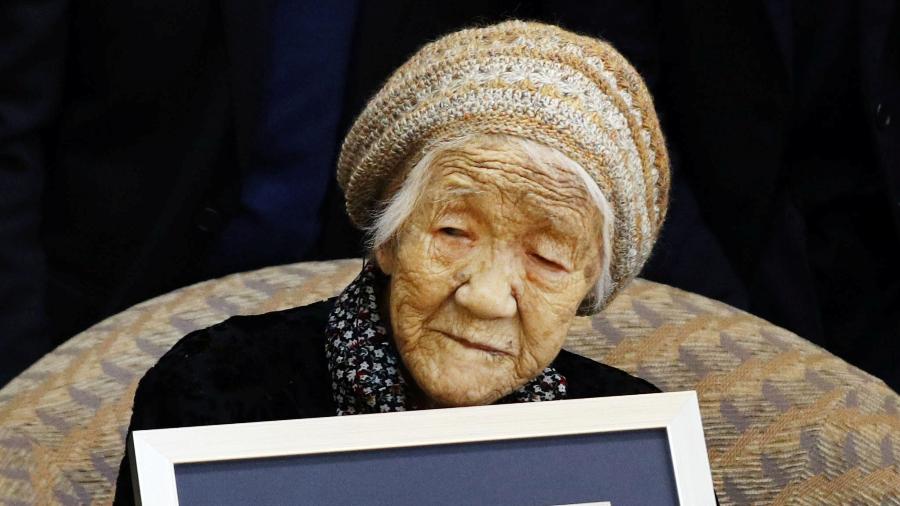 Kane Tanaka foi certificada pelo Google como a pessoa mais velha do mundo - Kyodo/Reuters
