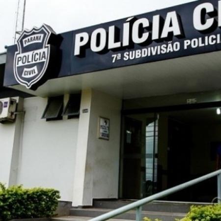 7ª Divisão de Polícia de Umuarama, onde o caso foi registrado - Reprodução