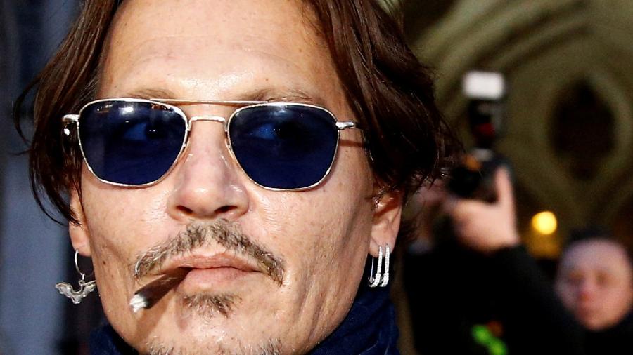 Ator Johnny Depp deixa tribunal em Londres - 