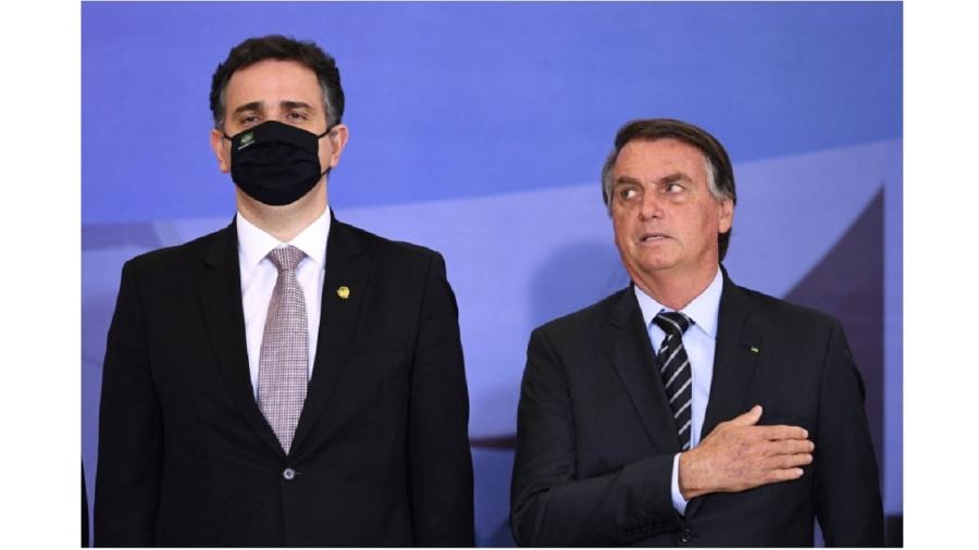 Presidente Jair Bolsonaro acusou o presidente do Senado, Rodrigo Pacheco (PSD-MG), de ser parcial - Por Lisandra Paraguassu