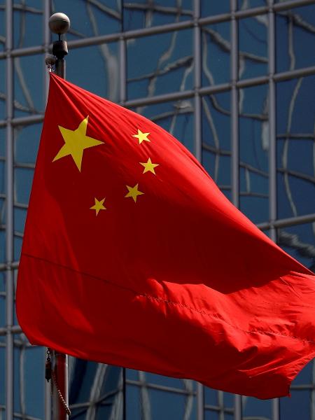 Foto de arquivo: bandeira da China em Pequim - Thomas Peter/Reuters