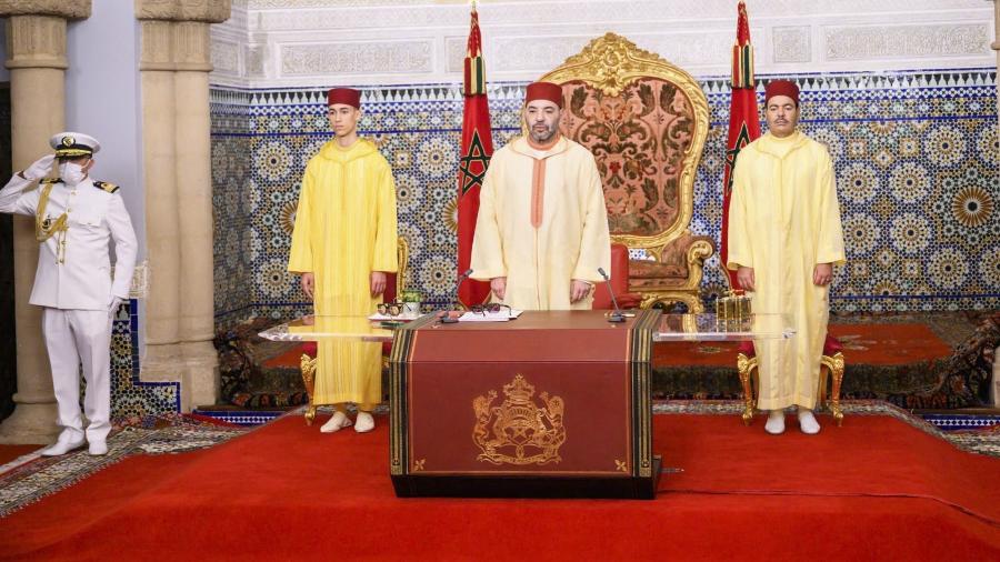 Mohammed VI é rei do Marrocos - -/AFP