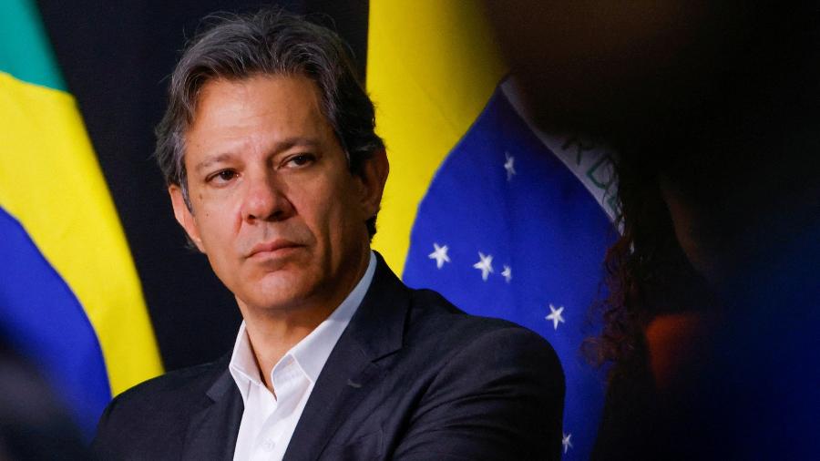 9.jan.2023 - O ministro da Economia, Fernando Haddad - 9.jan.2023 - Adriano Machado/Reuters