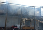 SC: Homem morre após casa feita com estrutura de contêiner pegar fogo - Divulgação