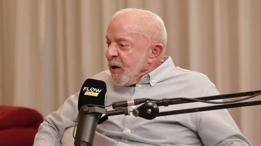 Lula participa do podcast Flow Lula participa do podcast Flow