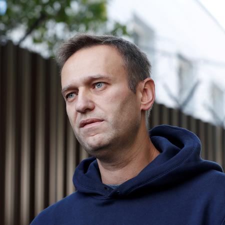 Alexei Navalny em Moscou - 