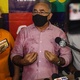 29.nov.2020 - O prefeito eleito da cidade de Belém (PA), Edmilson Rodrigues (PSOL), discursa neste domingo (29), após encerramento da contagem dos votos. - MARX VASCONCELOS/FUTURA PRESS/FUTURA PRESS/ESTADÃO CONTEÚDO
