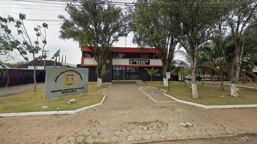 Informante de policial morto na ação prestou depoimento na Delegacia Seccional de São Carlos - Reprodução/Google Maps