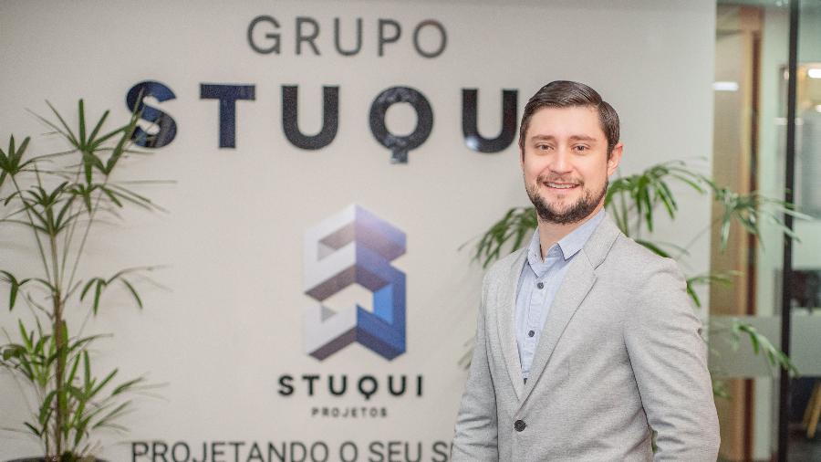 O engenheiro Hiago Stuqui é CEO do Grupo Stuqui e faturou R$ 7 milhões em 2022