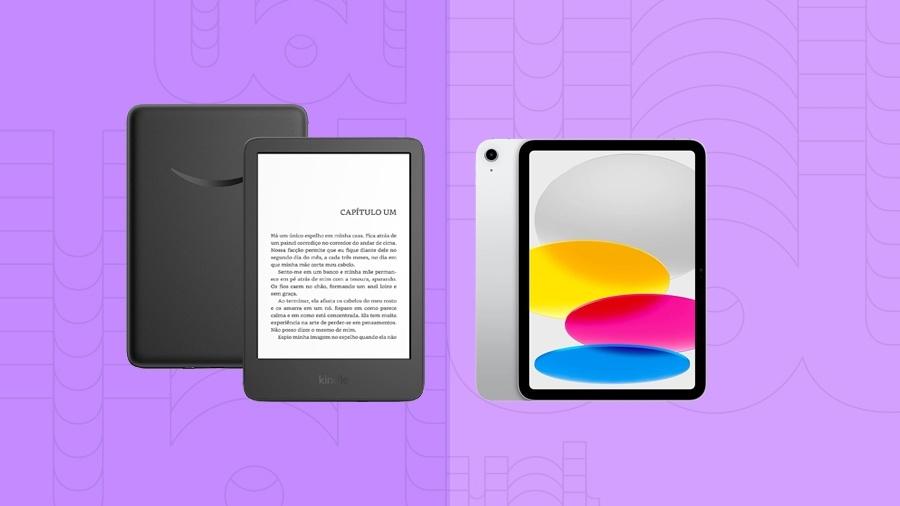 Kindle e iPad atendem propósitos diferentes